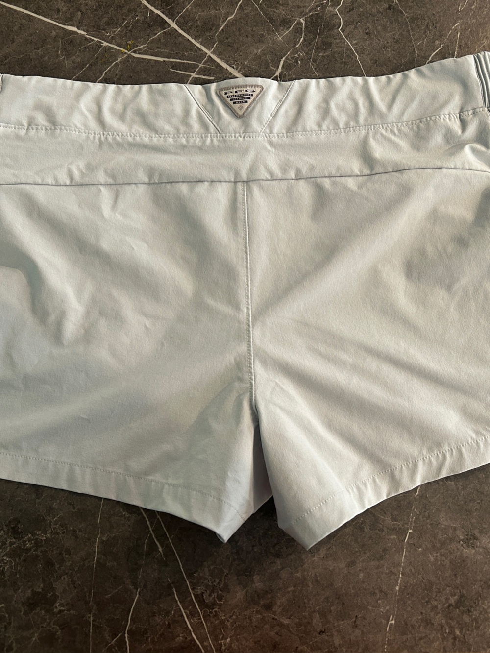 Women's Light Blue PFG Performance Shorts